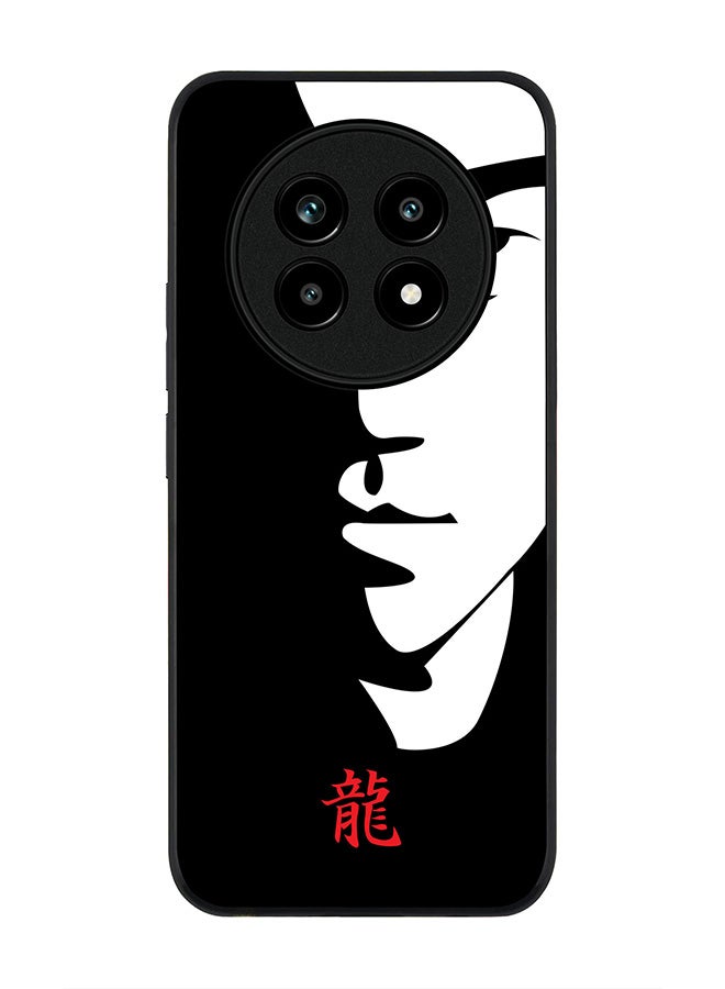 For Realme 13 Pro / 13 Pro+ Case,Slim fit Camera Protection, Shockproof Thin Phone cover  - Tibute - Bruce Lee (Black)